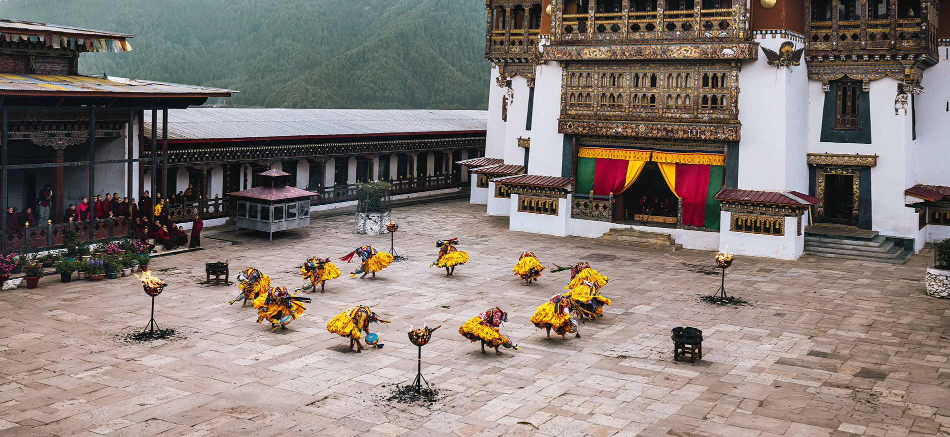 The valleys of Bhutan
